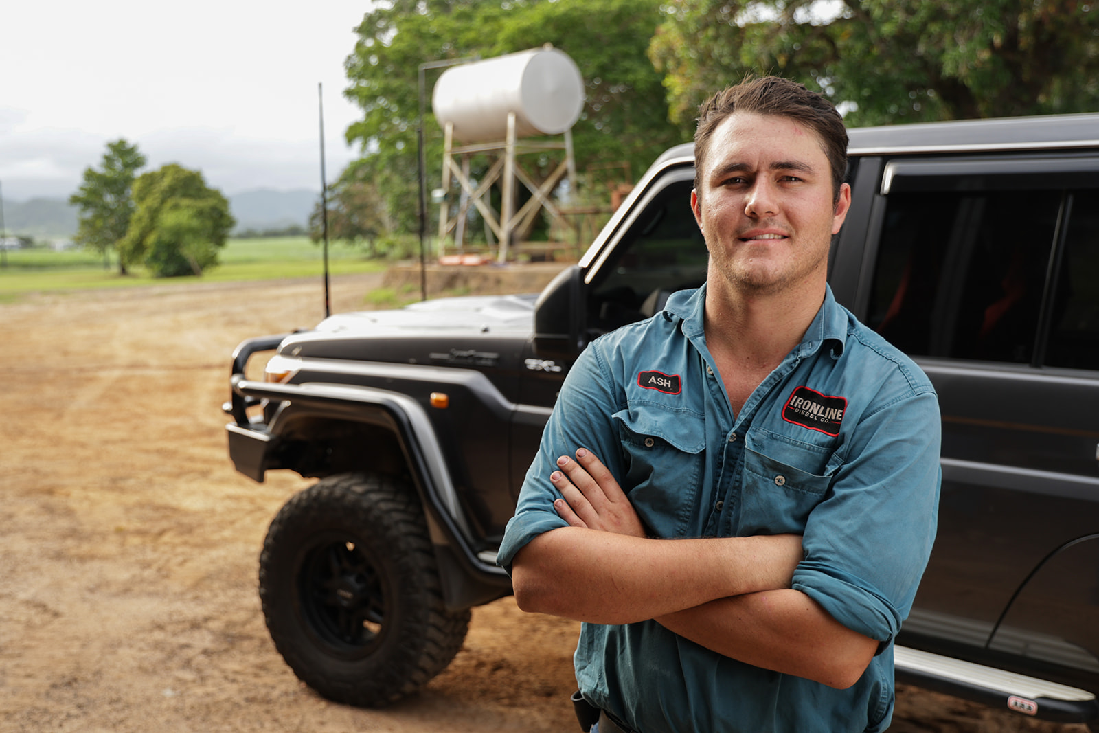 On-location brand portrait photography Mackay